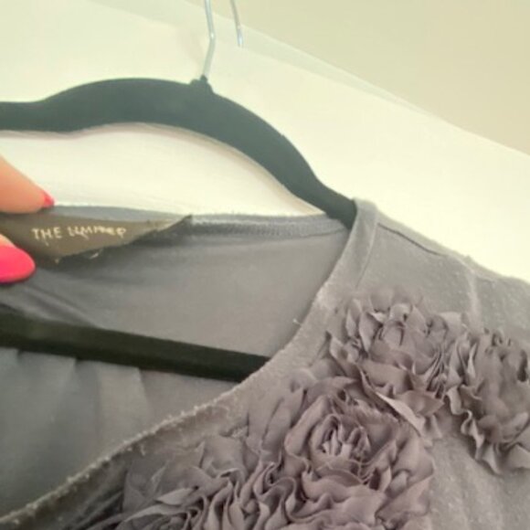 GRAY SLEEVELESS DRESS - Picture 3 of 3